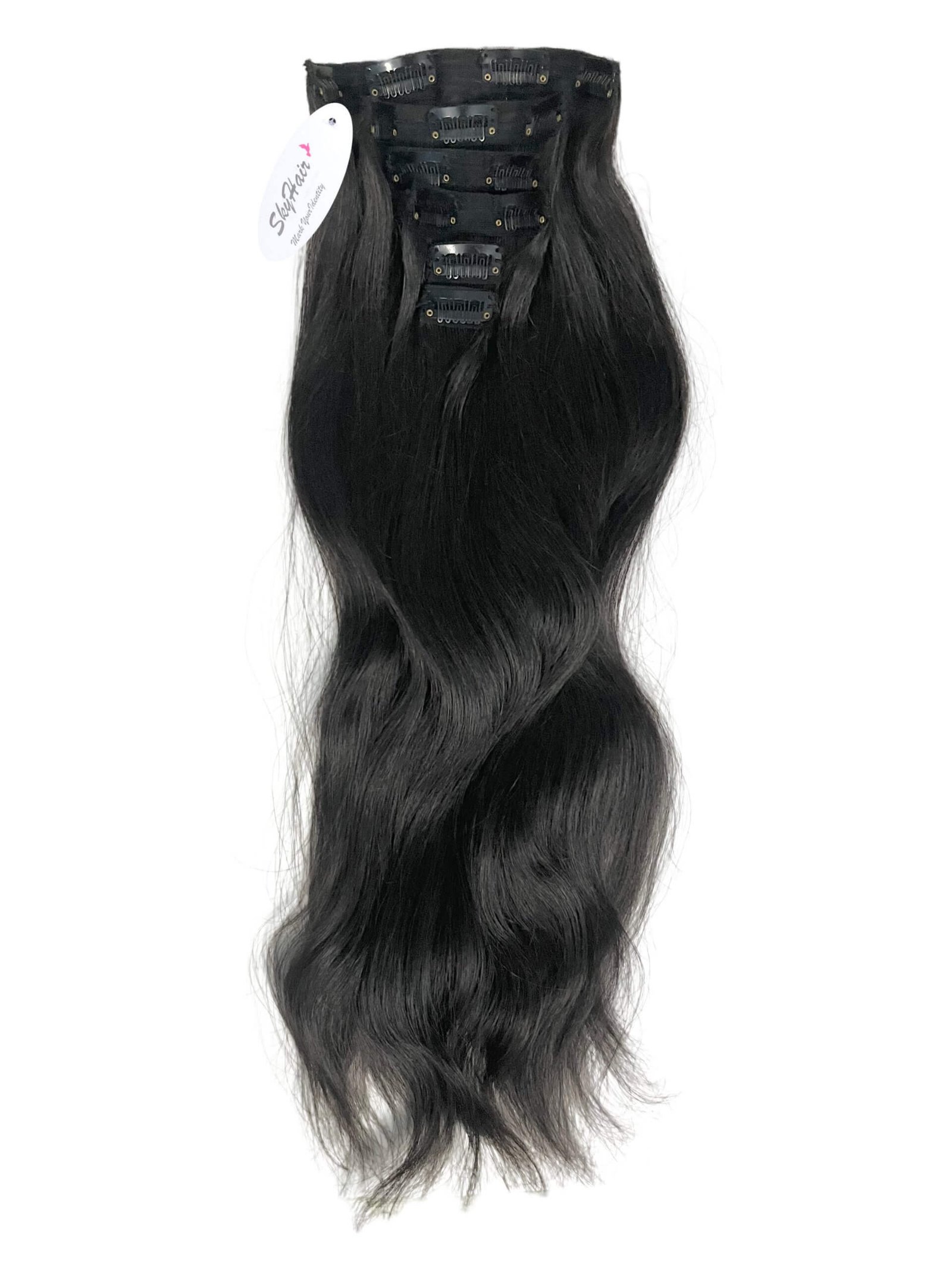 6 Pieces 13 Clips Set 100% Remy Human Hair Extensions - Image 5