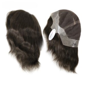 Full Head Human Hair Wig โ Complete Baldness Solution