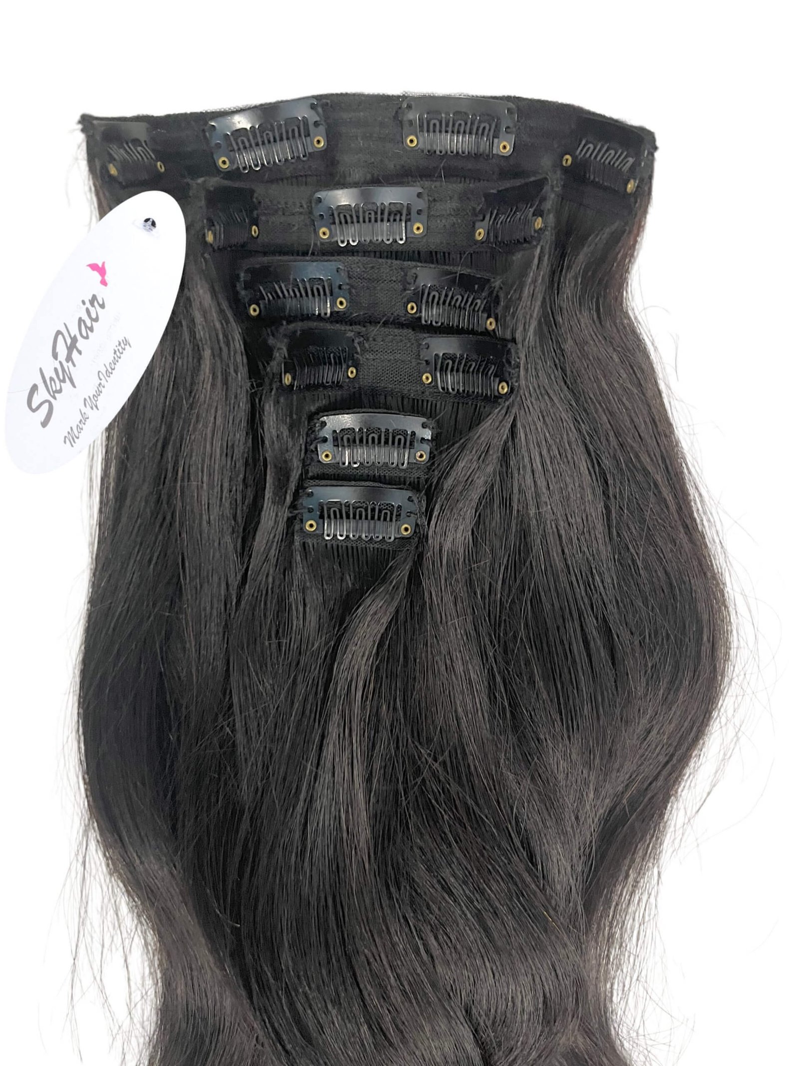 6 Pieces 13 Clips Set 100% Remy Human Hair Extensions - Image 2