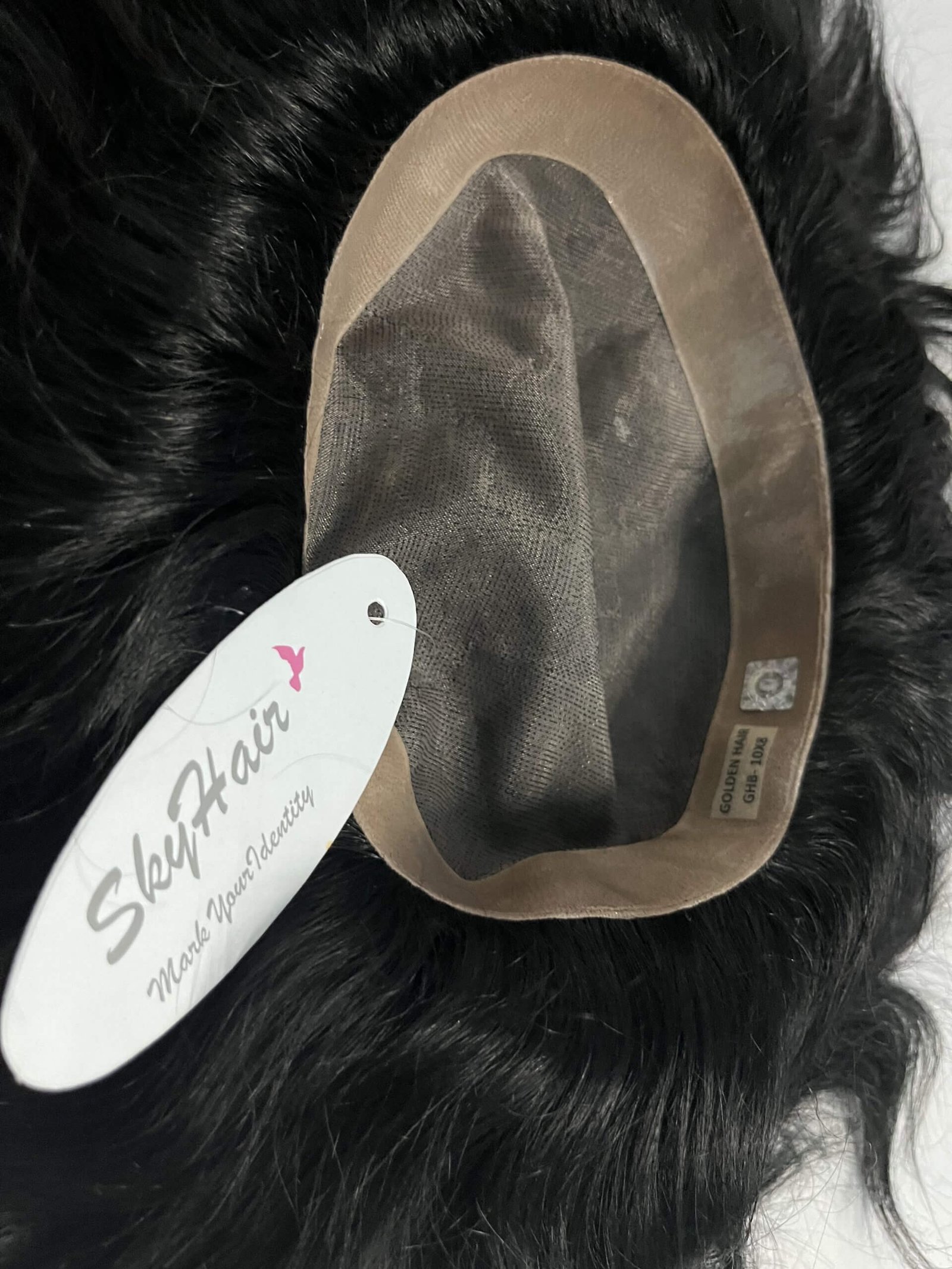 Golden Hair Mono Hair Patch (Premium Monofilament Series) - Image 5