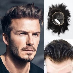 Full French Lace Hair Patch, Durable and Thicker