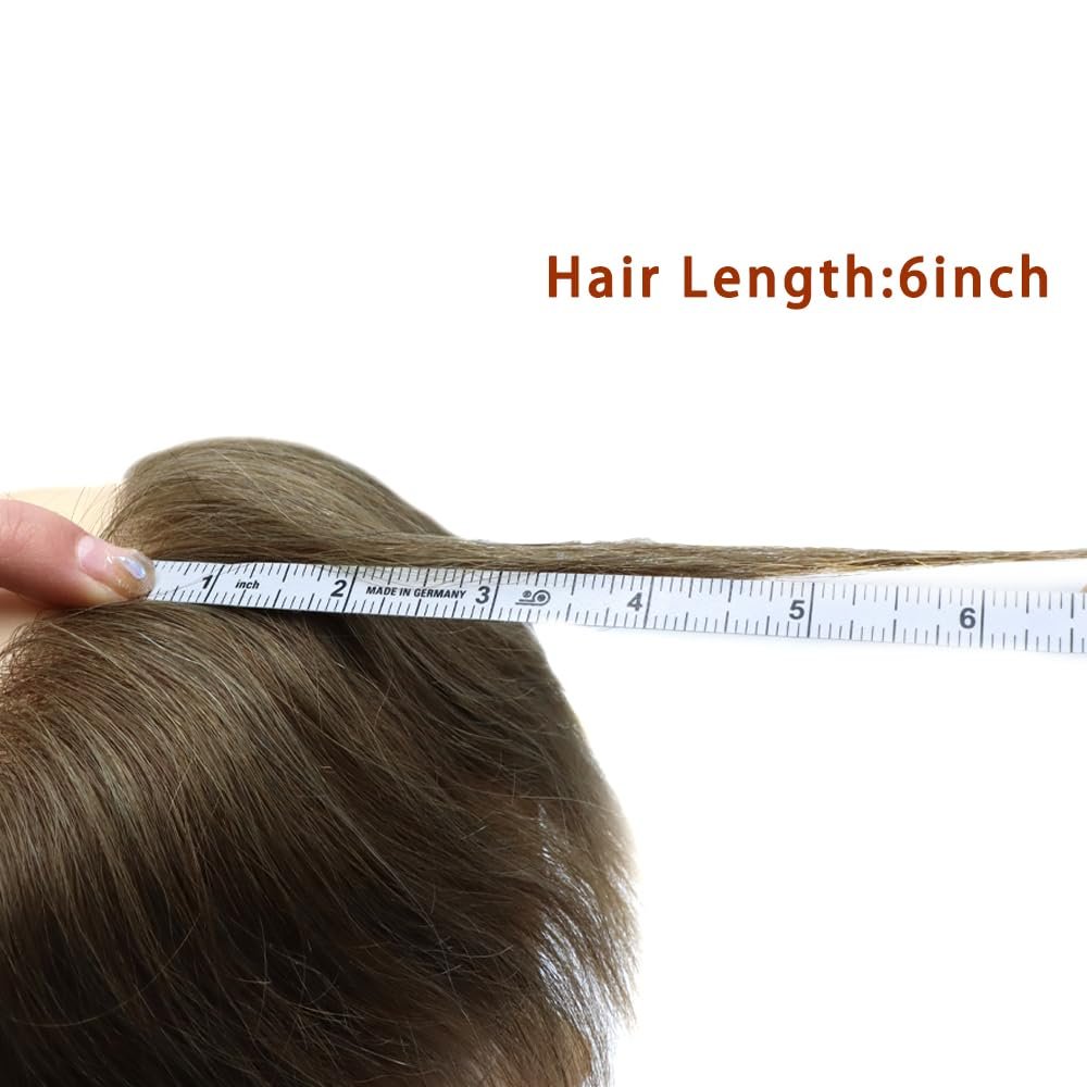 Lace Frontal Hair Piece for Natural Front Hairline/ Receding Hairline - Image 6
