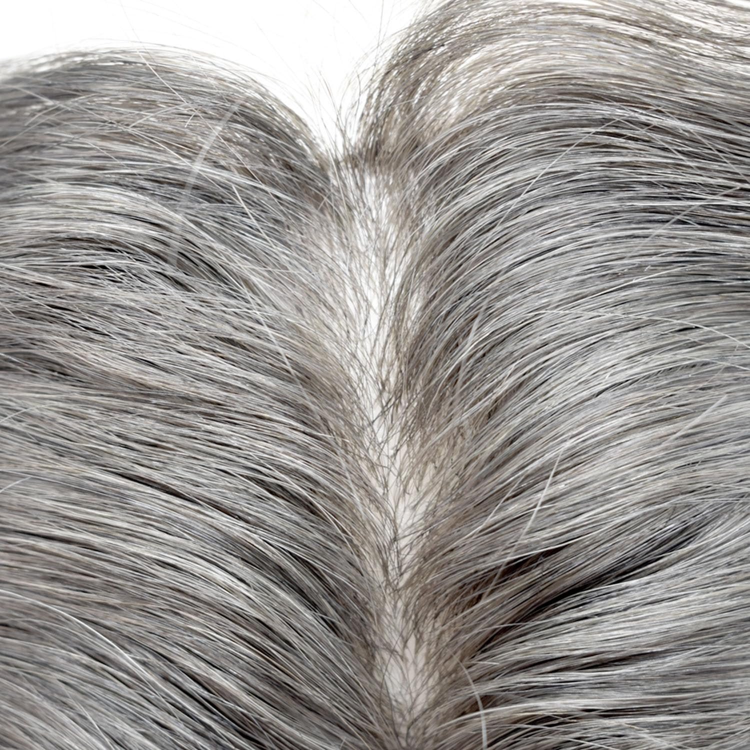 Salt and Pepper 0.03 mm Paper Thin Poly or Skin Base Hair Patch - Image 5