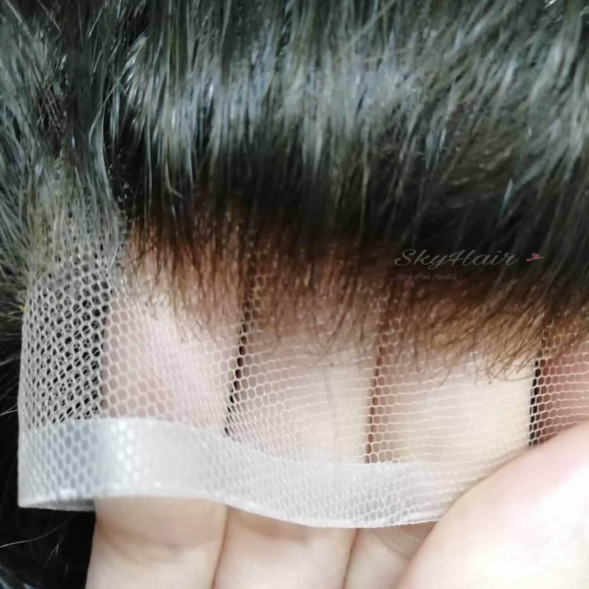 Natural Frontline Lace Hair Patch - Image 5