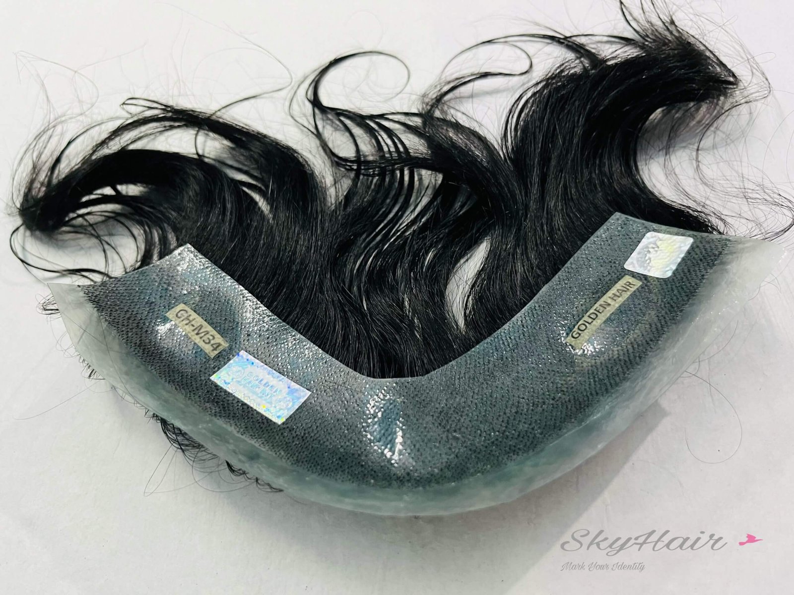 Frontal Hair Piece for Natural Front Hairline/ Receding Hairline - Image 2