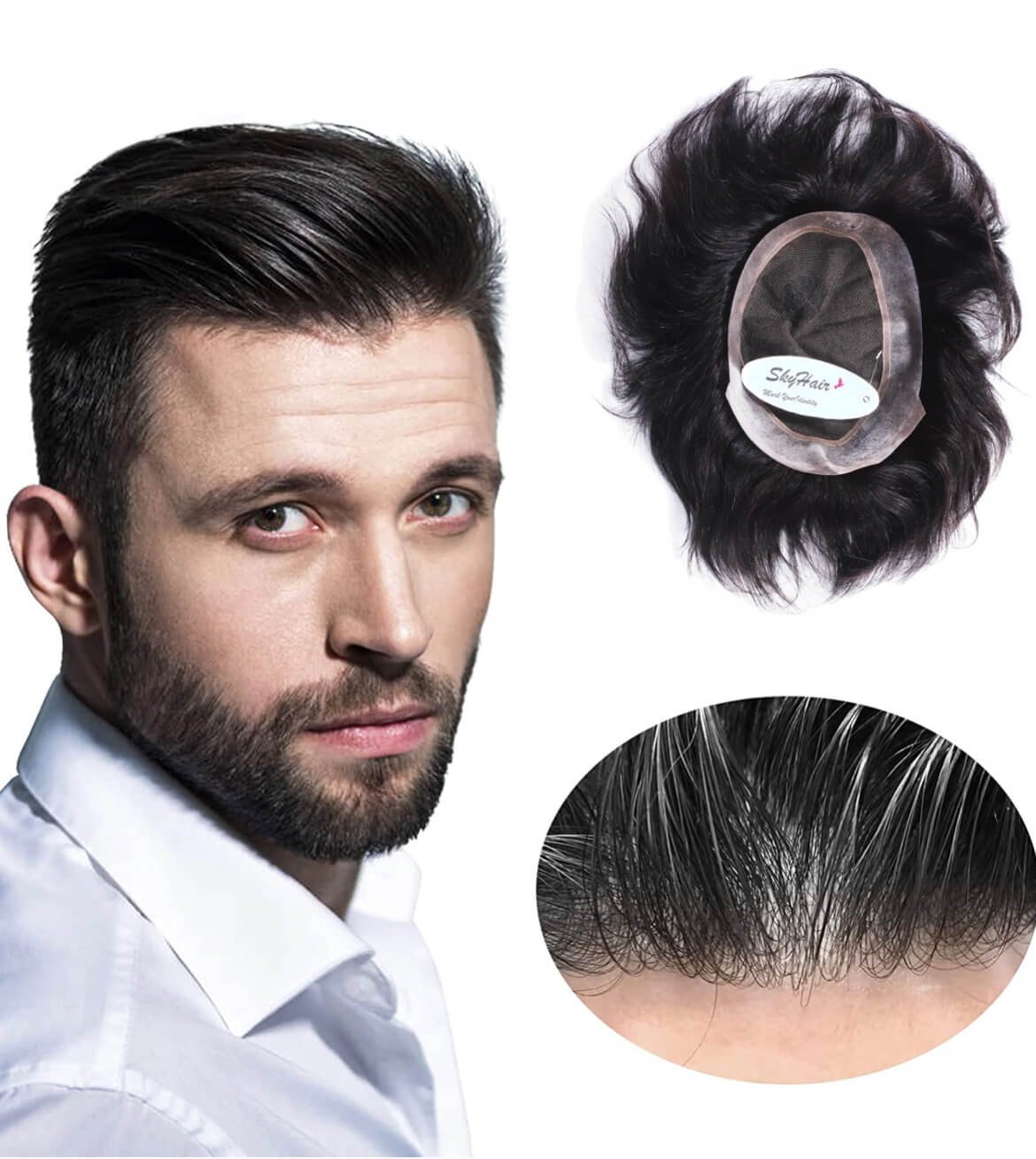 Australian PU Thin Front Line Hair Patch