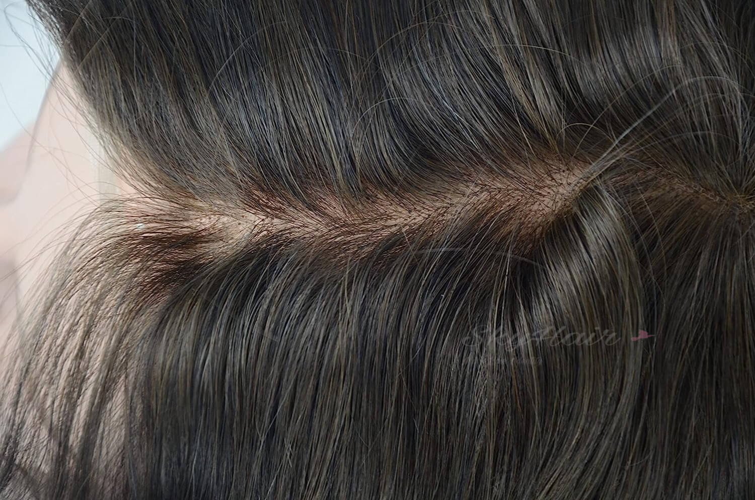 PU Diamond Mirage Hair Patch - Image 4