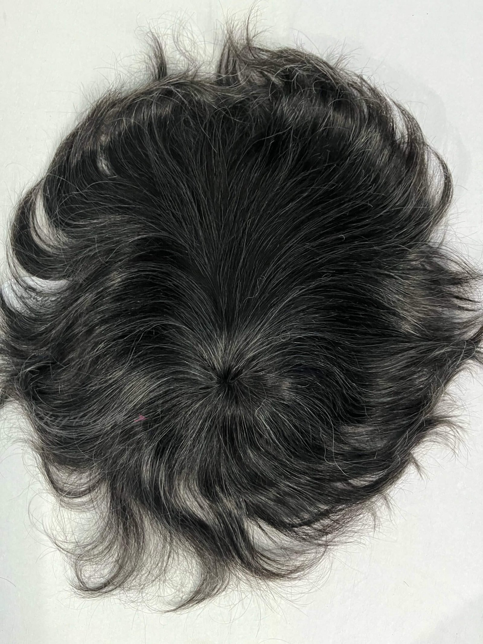 Salt and Pepper Hair Patch 30-40% White Hair - Image 2