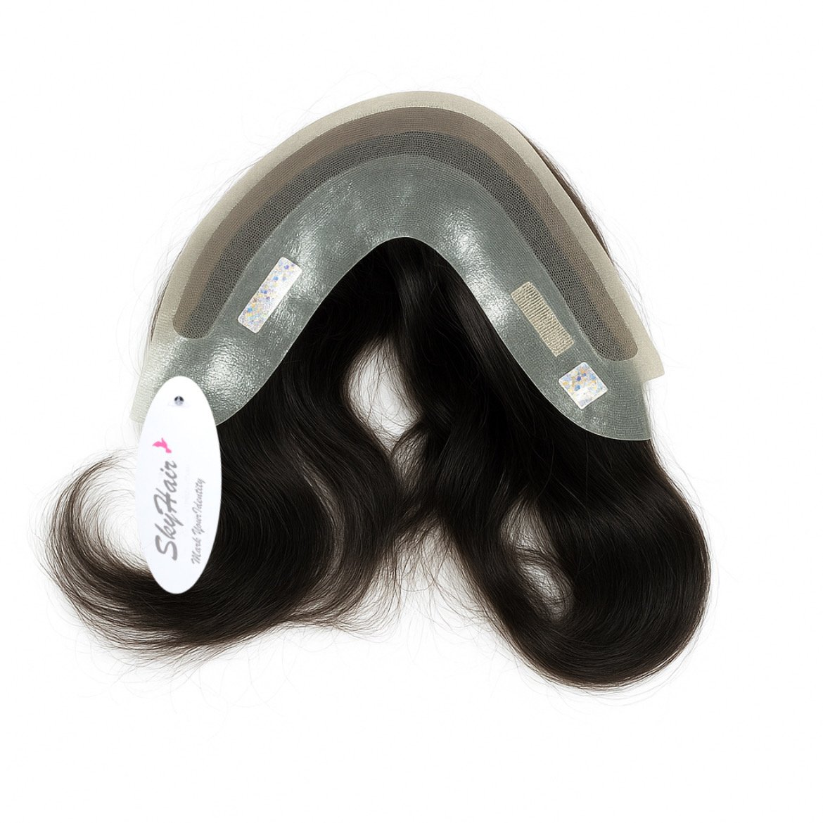 Lace Frontal Hair Piece for Natural Front Hairline/ Receding Hairline - Image 2