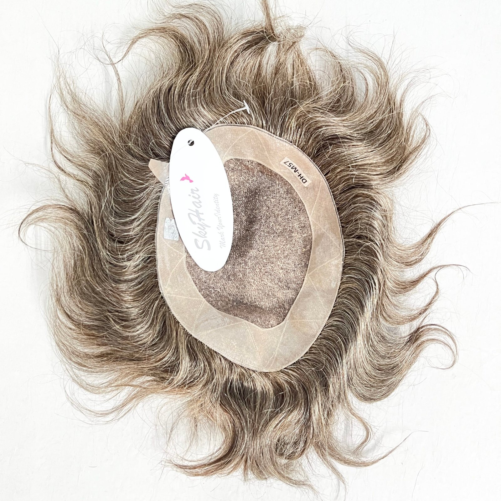 Blonde Human Hair Patch