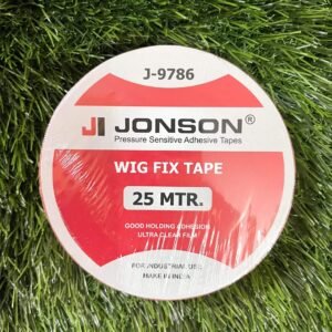 Johnson Red Transparent Hair Patch Tape (25 Meters)