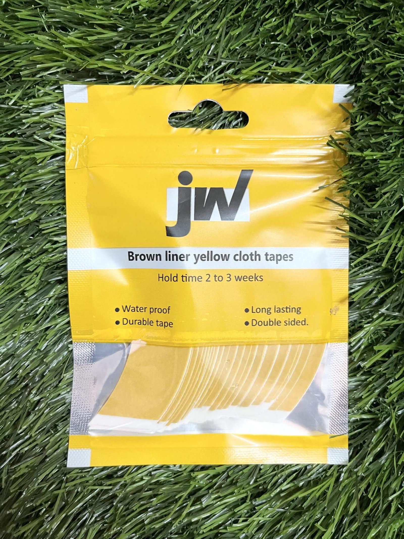 Yellow Liner Double sided Hair Wig Tape (36 pieces) - Image 3