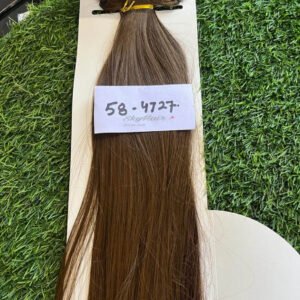 6 Pieces 13 Clips Set 26 Inch Straight Light Blonde Matte Finish Hair Extensions 130 grams