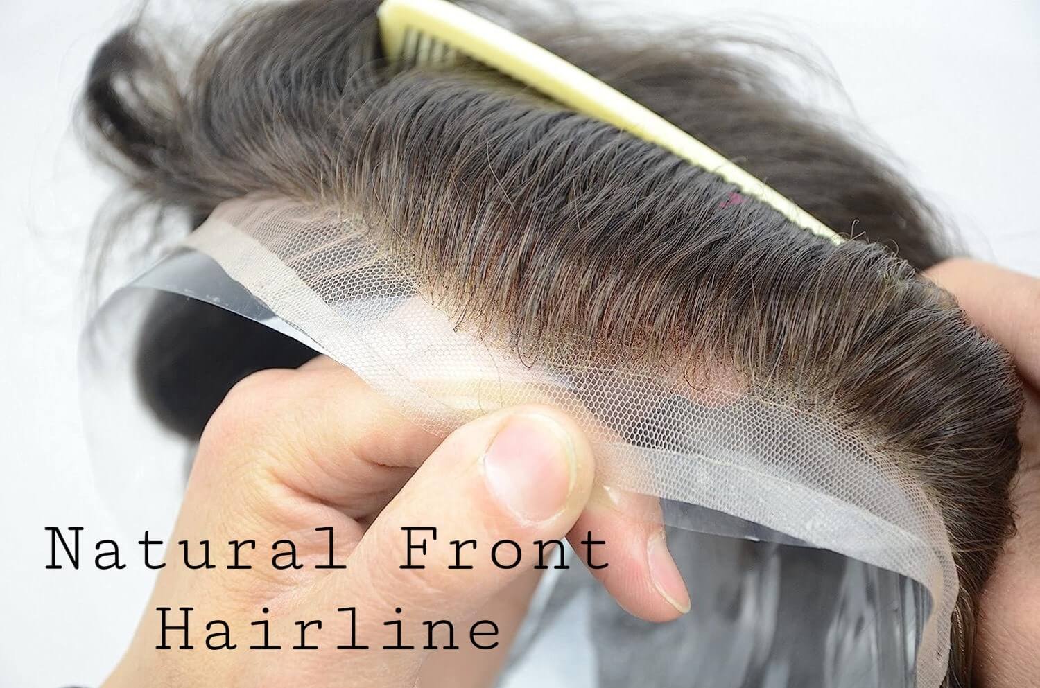 Front Lace Mirage Hair Patch - Image 4