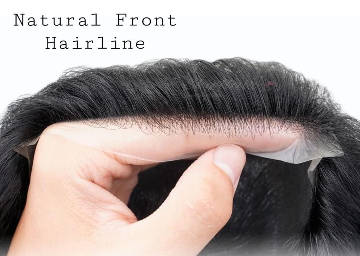 Australian PU Thin Front Line Hair Patch - Image 3