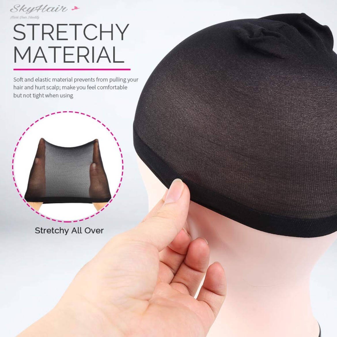 100% Human Hair Premium Lace Front Hair Wig for Women with Free Wig Cap and Glue - Image 6