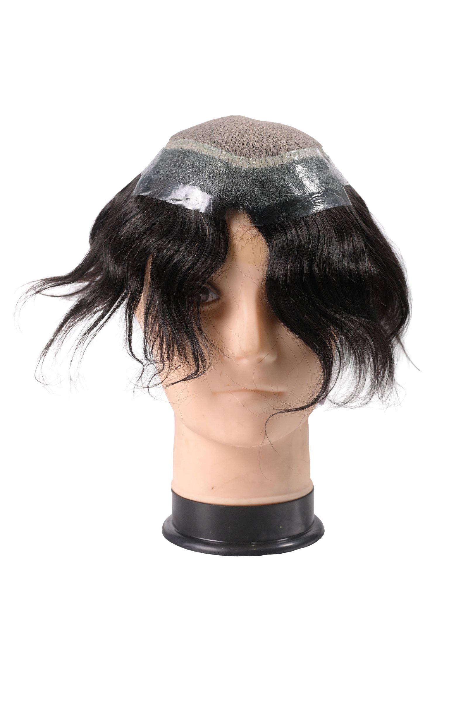 australian-mirage-hair-patch-black-3.jpg - Wovana Hair 100% Human Hair Original