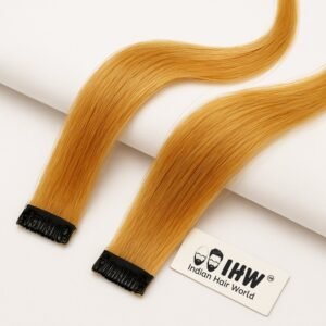 Caramel Colors Strands – Clip-In Hair