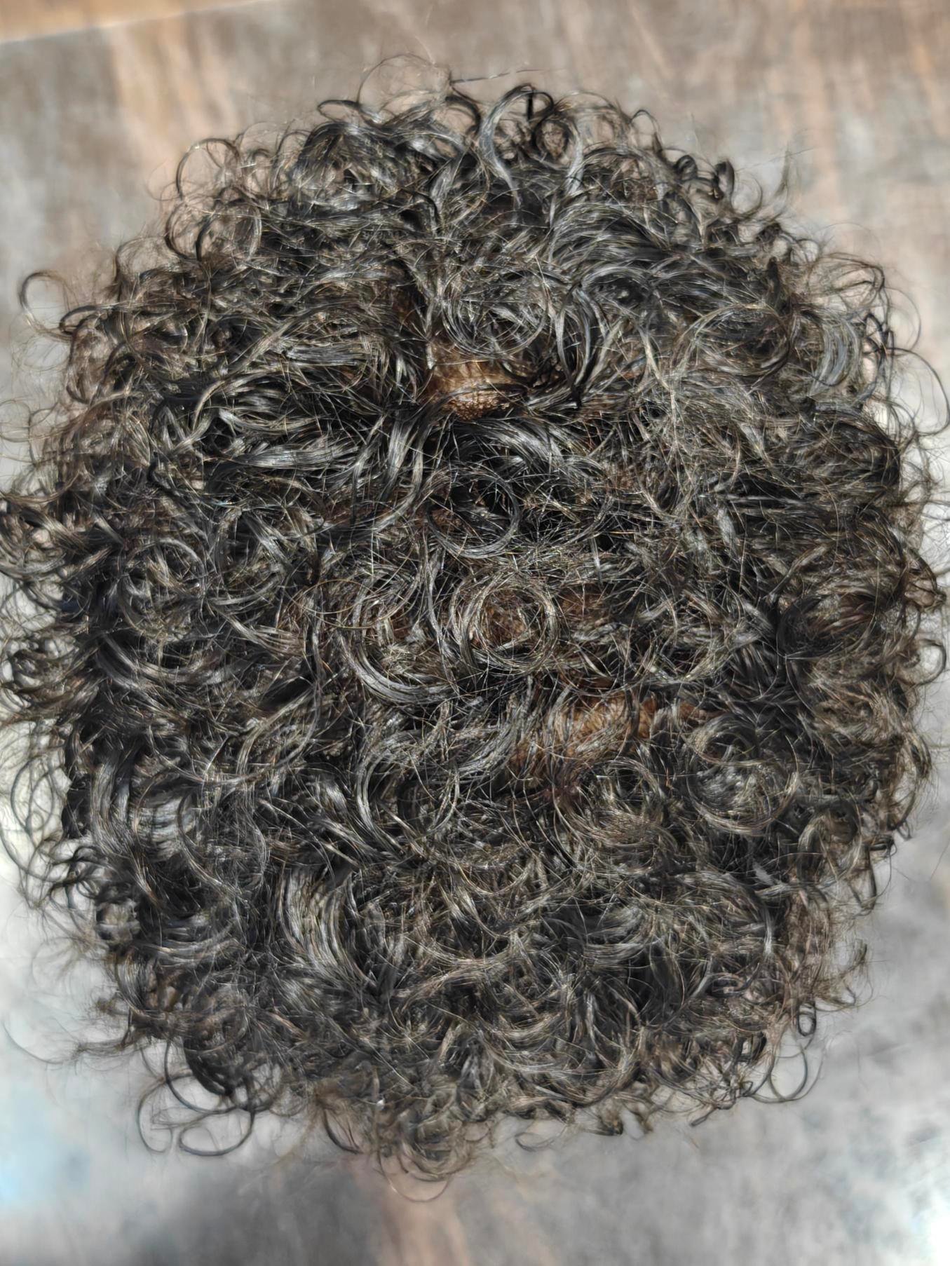 Curly Hair Patch – Lace Base - Image 3