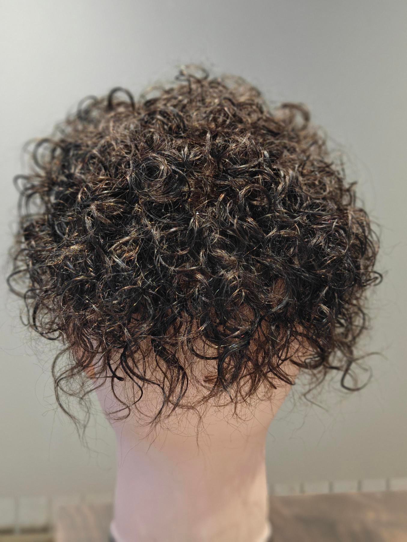 Curly Hair Patch – Lace Base - Image 4
