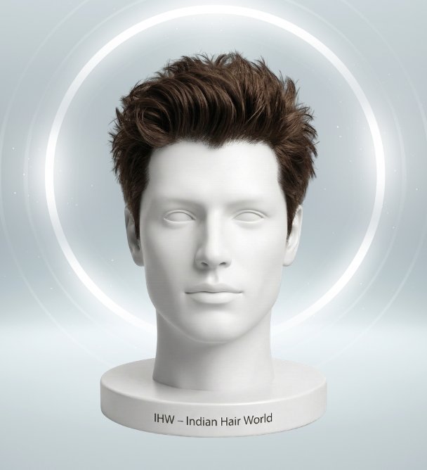 Full Lace Hair Patch Brown