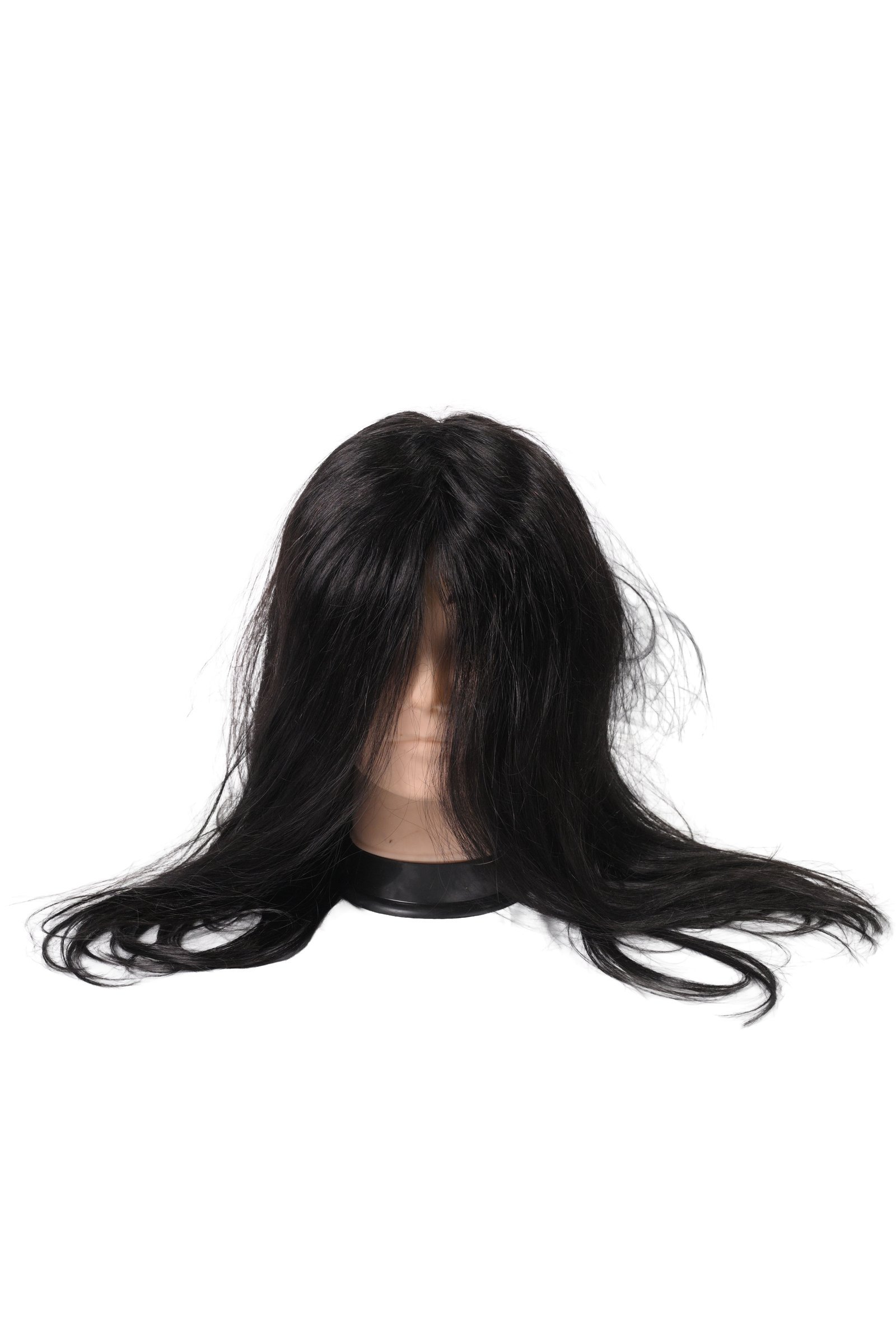 Ladies Hair Patch Mono - Low Density - Black - Image 2