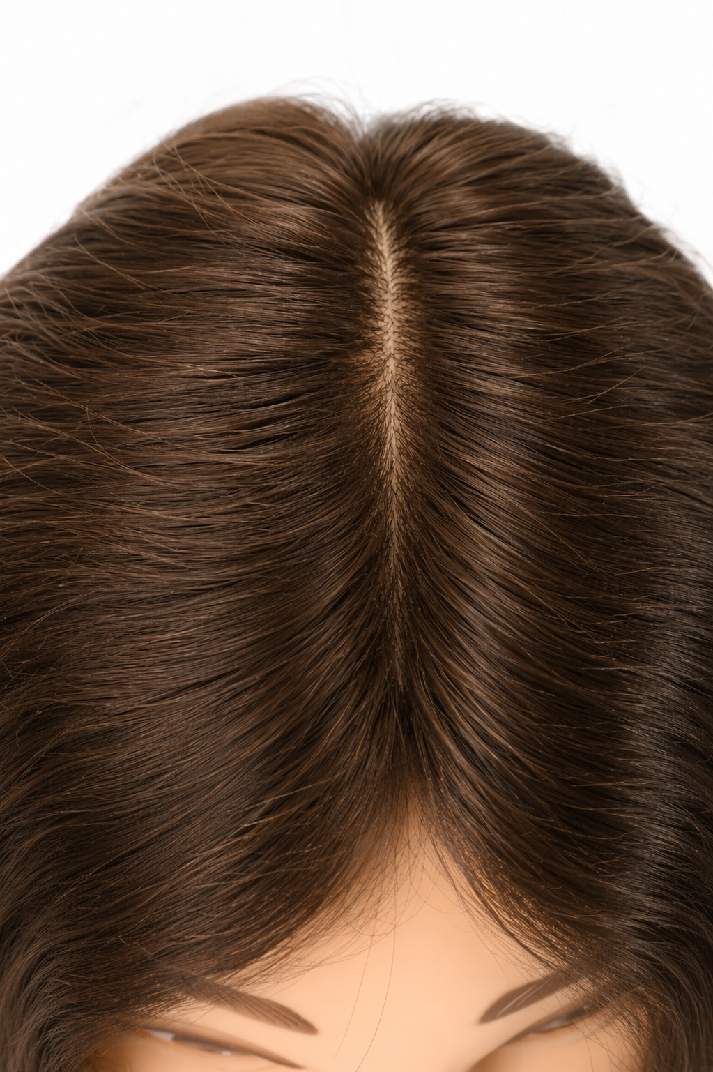 Ladies Premium Mirage Hair Topper Brown - Image 2