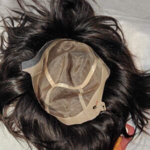 Menโs Full Head Wig Brown