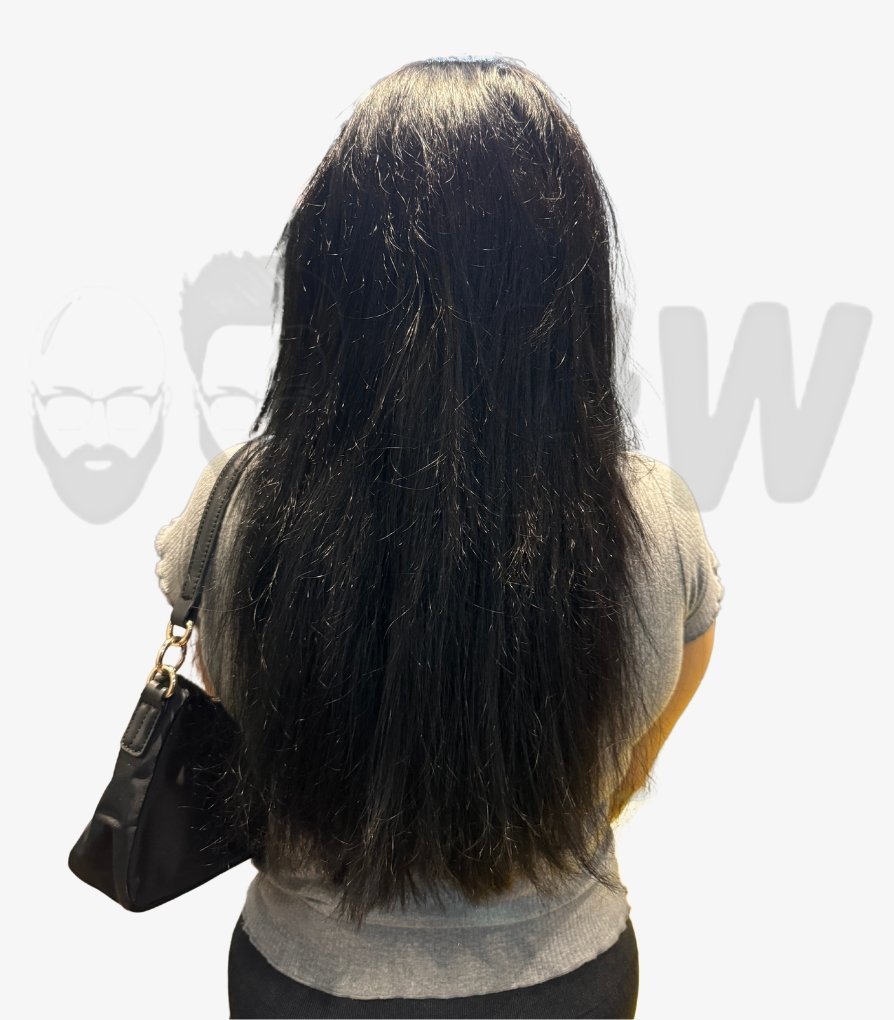Micro Ring Extension – 50 Strands Brown - Image 4
