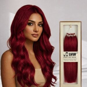 Micro Ring Extension โ 50 Strands Redish