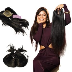 Mirage Hair Topper Ladies Black