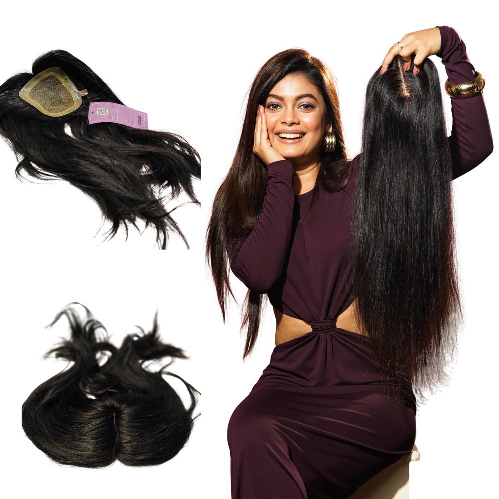 Mirage Hair Topper Ladies Brown - Image 2