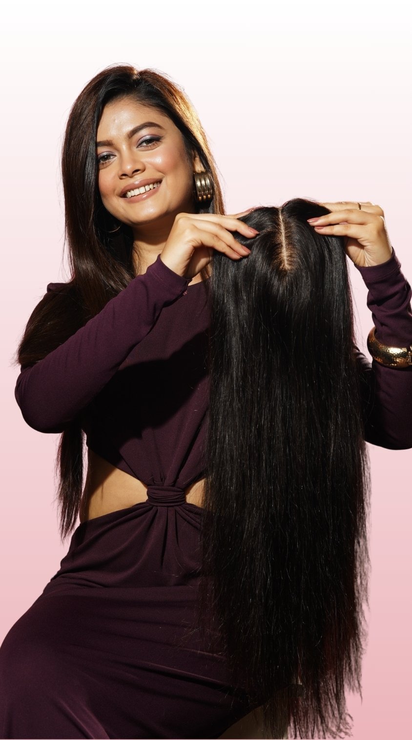 Mirage Hair Topper Ladies Brown