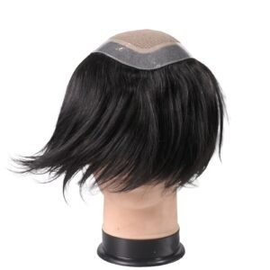 Mirage Monofilament Hair Patch - 100 % Natural Human Hair Black