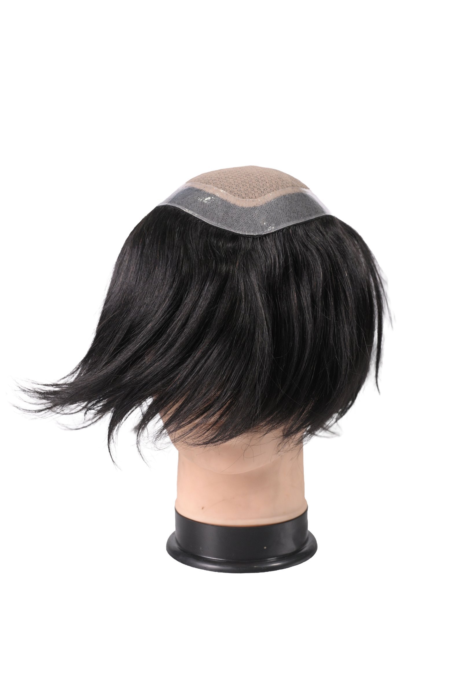 Mirage Monofilament Hair Patch - 100 % Natural Human Hair Black