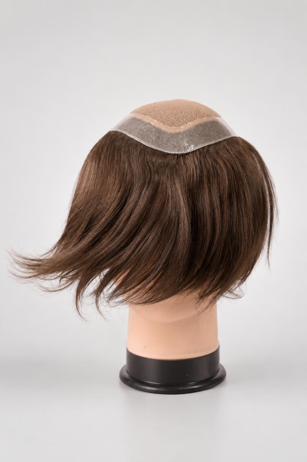 Mirage Monofilament Hair Patch - 100 % Natural Human Hair Brown
