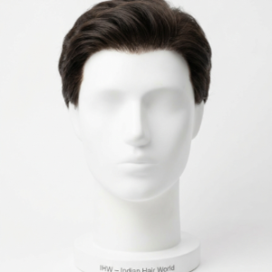 Model Hair Patch Black