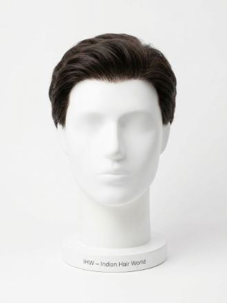 Model Hair Patch Black
