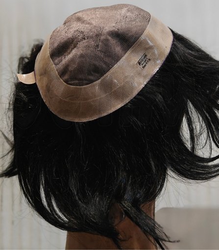 Model Hair Patch Brown - Image 2