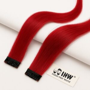 Red Colors Strands โ Clip-In Hair