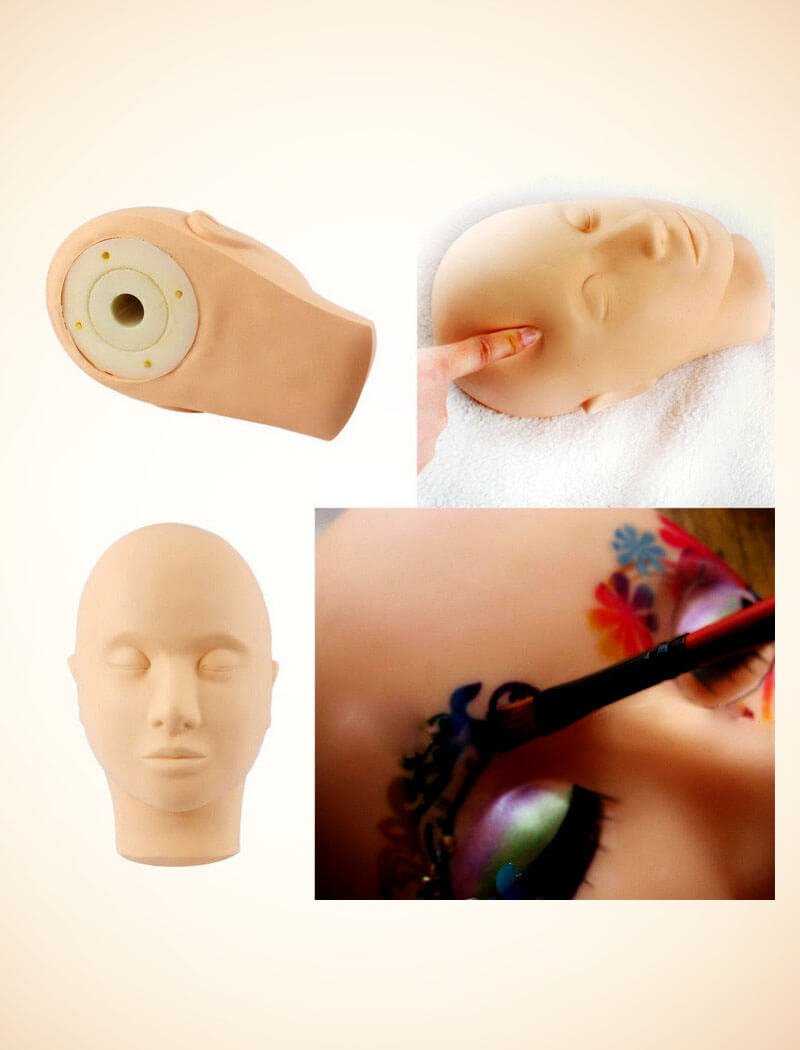 Silicone Based Make-up Dummy