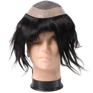 Unique Gold Hair Patch Black