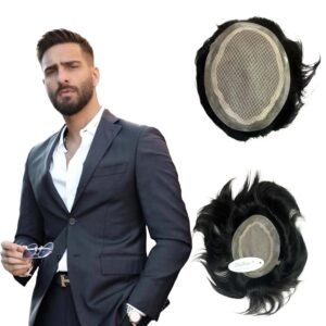 2 Layer Silk Top B.M.W Hair Patch (Skin Friendly Base Series)