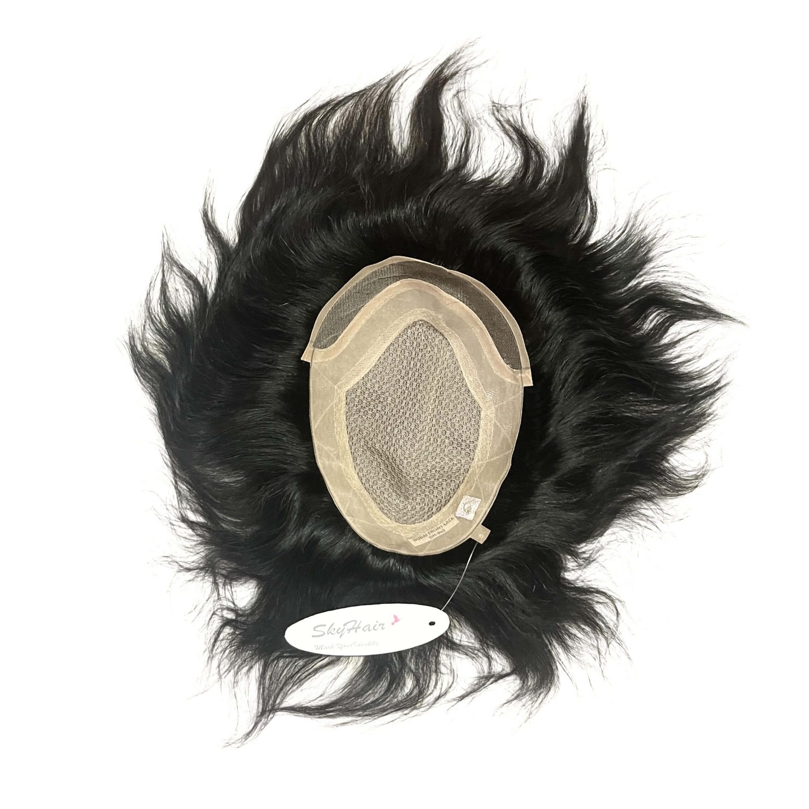 2 Layer Silk Top Natural Frontline Lace Hair Patch (Skin Friendly Base Series) - Image 4