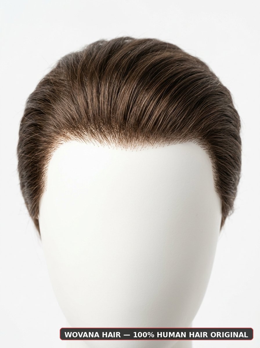 Golden Silk Base Men Hair Patch — 100% Human Hair Original - Image 5